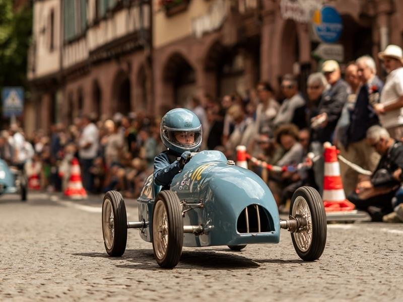 Course de caisse à savon