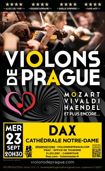 Concert : Violons de Prague