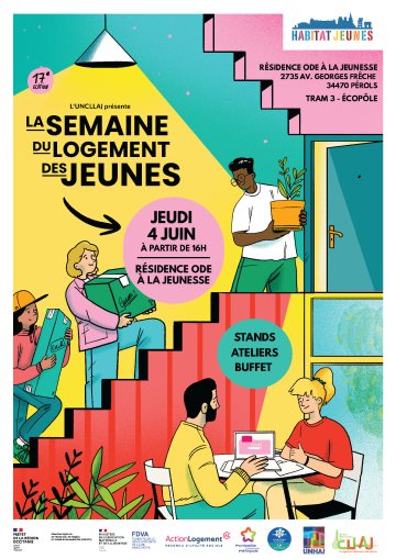 Temps convivial à la Résidence Ode à la Jeunesse