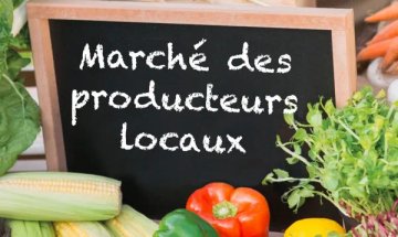 Marché traditionnel à Clairvaux