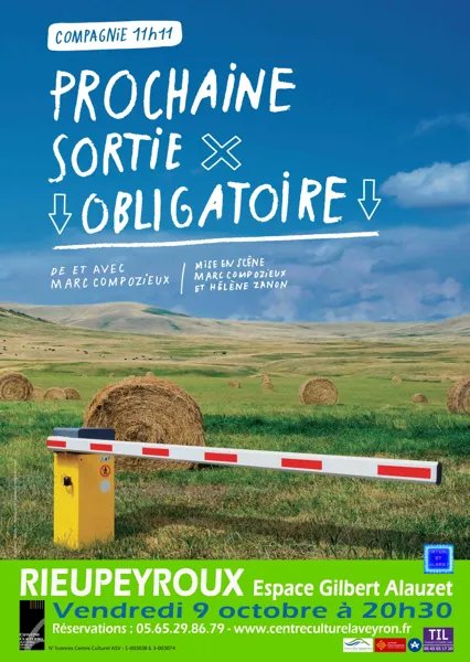 Théâtre - Prochaine sortie obligatoire