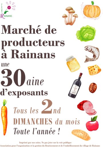 Marché de Rainans