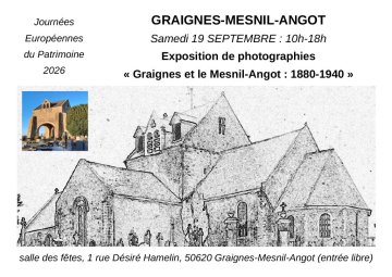 Exposition de photographies : Graignes et le Mesnil-Angot - 1880-1940