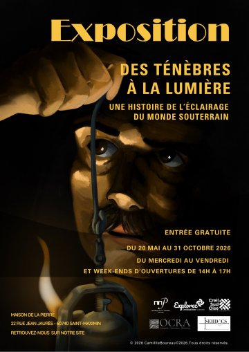 Exposition | "Des ténèbres à la lumière, une histoire de l’éclairage du monde souterrain"