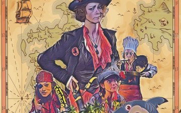 Ambre la rouge et l'île mystérieuse