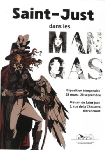 Exposition: Saint-Just dans les mangas