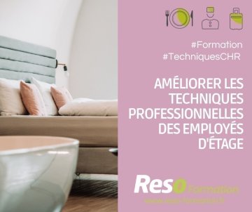 Formation "Améliorer les techniques professionnelles des employés d'étage"