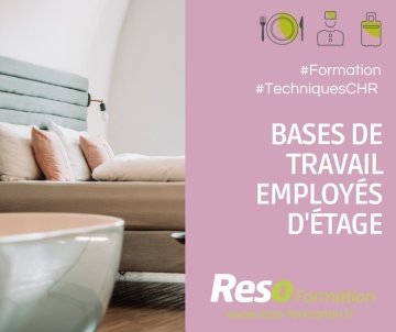 Formation "Bases de travail Employés d'étage"