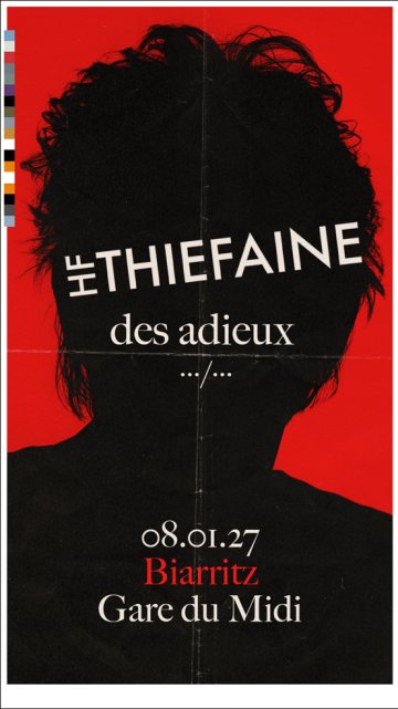 Hubert Felix Thiefaine - Des Adieux .../...
