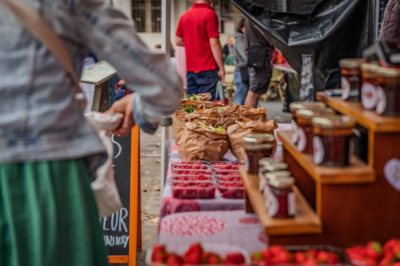 Marché de Gençay