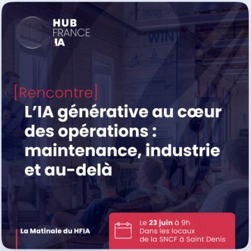 L'IA générative au coeur des opération de maintenance, industrie et au-delà