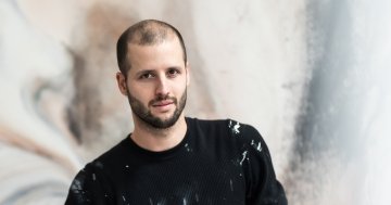 Exposition Rouge, Silvère Jarrosson, autour du martyr de saint Sébastien