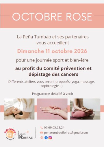 Octobre rose avec la Peña Tumbao