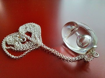 La Perle d'Art : démonstration de filage de verre à la flamme