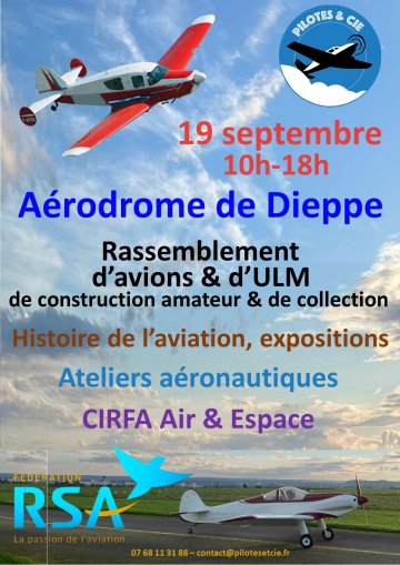 Visite libre : rassemblement d'aéronefs de construction amateur et de collection