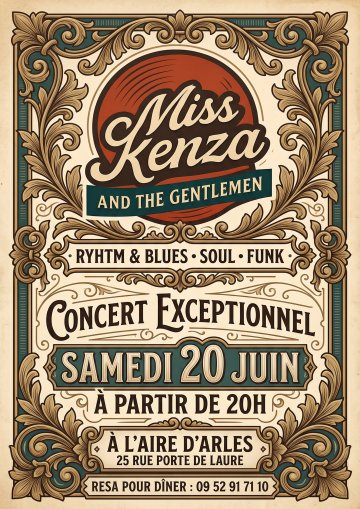 Miss Kenza & the gentlemen