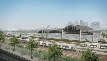Au cœur de la maintenance du RER E intégrée dans une halle historique de plus de 100 ans !
