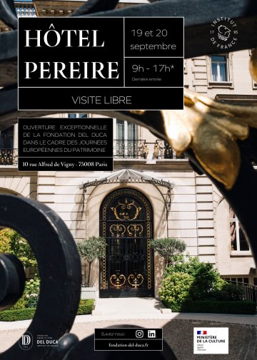 Ouverture exceptionnelle de l’Hôtel Pereire