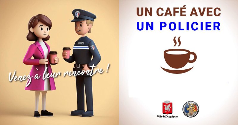 Rencontre - "un café avec un policier"