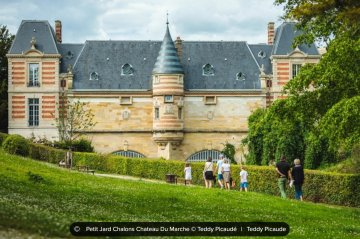 De pierre et de lumière : exposition photographique sur le Château du Marché et le réseau électrique marnais.
