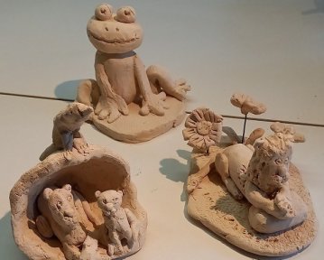STAGE SCULPTURE TERRE pour enfants - samedi 17 octobre 9h30/11h30
