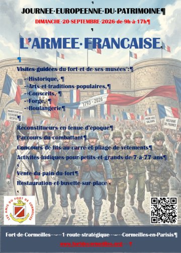 Visites guidées du Fort de Cormeilles-en-Parisis