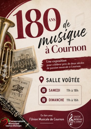 180 ans de musique à Cournon-d’Auvergne