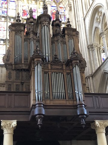 Démonstration : visite de l'orgue