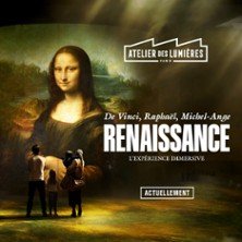 Atelier des Lumières - Renaissance : De Vinci, Raphaël, Michel-Ange
