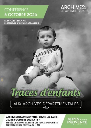 Traces d'enfants aux Archives départementales