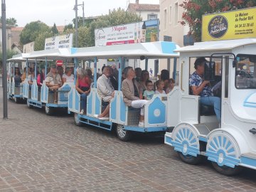 Visite guidée de Marseillan en petit train