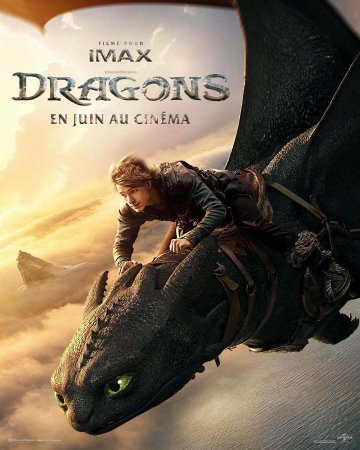 Projection du film "Dragons" de Dean DeBlois