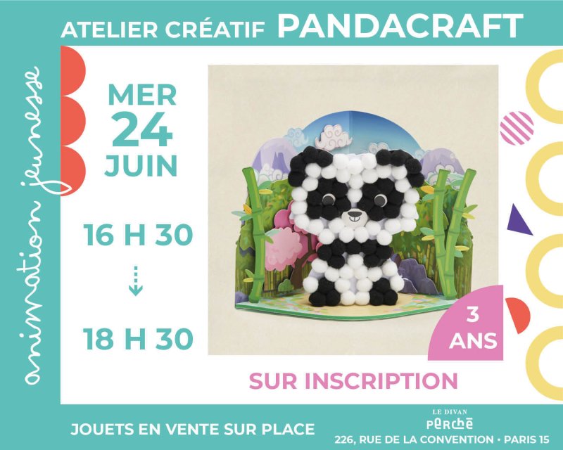 Atelier créatif Pandacraft