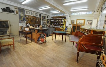 Visite de l'atelier Laurent Fenneteau