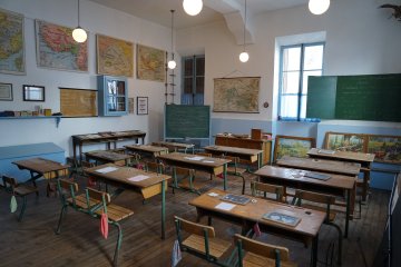Visite d'une école d'antan