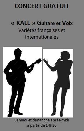 KALL vous propose  un concert guitare/voix dans un Manoir
