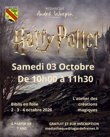 L’atelier des créations magiques HARRY POTTER