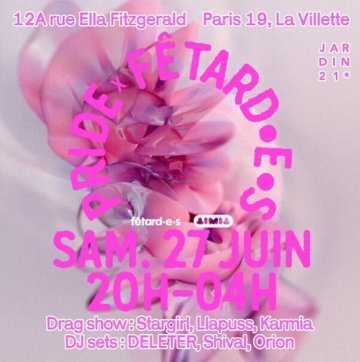 After-pride w/ fêtard.e.s x Jardin21 - Open Air