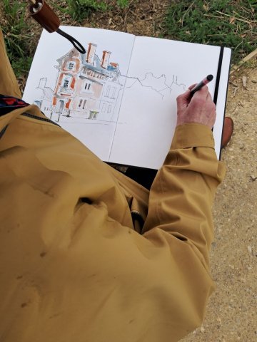L'art du croquis urbain