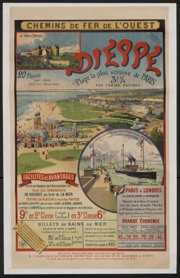 Visite guidée : Dieppe et l'Angleterre