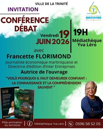 [CONFÉRENCE-DÉBAT] AVEC FRANCETTE FLORIMOND