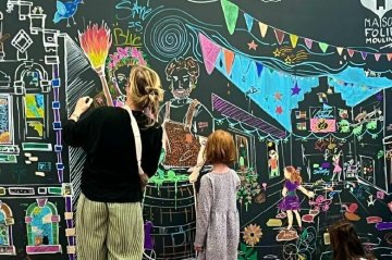 Fresque participative autour du matrimoine