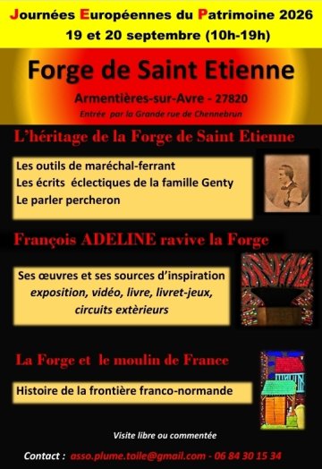 Visite libre : la plume et la toile au secours d’une forge vouée à l’oubli