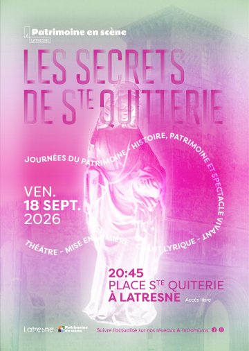 Spectacle : Patrimoine en scène à Latresne