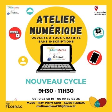 Nouveau Cycle Ateliers Numériques