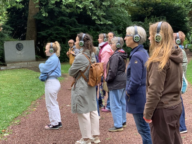 Jardin Vauban autrement : promenade sonore immersive