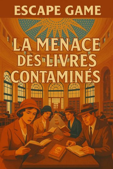 Escape game : "La menace des livres contaminés"