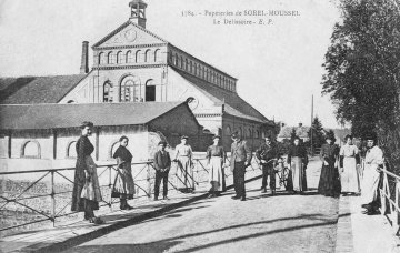 Visite de la Papeterie de Sorel-Moussel