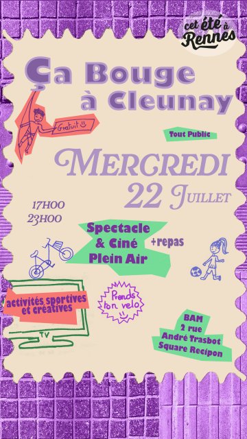 Ça bouge à Cleunay
