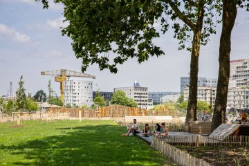 Balade urbaine : à la découverte des jardins de l'Estuaire et du jardin du Rail